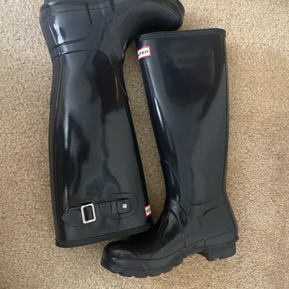 Hunter Women's Original Tall Rain Boots - Picture 2 of 5